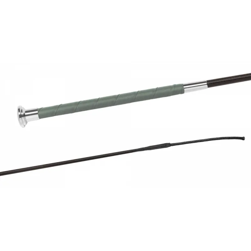 Fleck Sporty Dressage Whip - Grey - 110cm